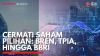 Cermati Saham Pilihan: BREN, TPIA, Hingga BBRI. (Sumber : IDX Channel)