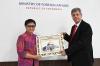 Konsisten Perjuangkan Palestina, Menlu Retno Terima Penghargaan dari Negara-Negara Arab. (Foto: Kemlu)