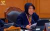 Mensos Tri Rismaharini saat menghadiri sidang lanjutan sengketa Pilpres 2024, di Gedung MK (Mahkamah Konstitusi)
