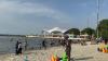 Pantai Ancol Mulai Dipadati Wisatawan pada Hari Pertama Lebaran (Foto Devi P)