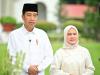 Jokowi Salat Idul Adha di Simpanglima Semarang. (Foto: MNC Media)