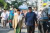 Rayakan Idul Fitri, Pj Gubernur Jateng Bersyukur Arus Mudik Lancar. (Foto: MNC Media)