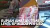 Rupiah Ambruk Tembus Level Rp16.200 per USD. (Sumber : IDX Channel)