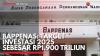 Bappenas: Target Investasi 2025 Sebesar Rp1.900 Triliun. (Sumber : IDX Channel)