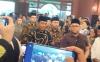 Presiden Jokowi melayat ke rumah duka pendiri Mustika Ratu Mooryati Soedibyo. (Selvianus/MPI)