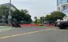 Penjagaan Gedung KPU diperketat oleh personel gabungan TNI-Polri. (Riyan Rizki/MPI)