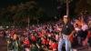 Ratusan Orang Padati Nobar Timnas Indonesia di Lapangan Banteng. (Foto: MNC Media)