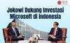 Jokowi Dukung Investasi Microsoft di Indonesia