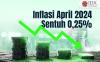 Inflasi April 2024 Sentuh 0,25 Persen, Berkat Andil Tarif Angkutan Mudik