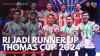 RI Jadi Runner Up Thomas Cup 2024. (Sumber : IDX Channel)