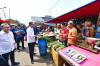 Jokowi Sebut Harga Bahan Pokok di Pasar Baru Karawang Stabil dan Baik. (Foto Setpres)