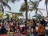 Libur Kenaikan Yesus Kristus, Pantai Ancol Dipadati Pengunjung. (Foto: MNC Media)