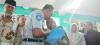 Keluarga Korban Siswa SMK Lingga Kencana Depok Dapatkan Bantuan Kasih Rp60 Juta. (Foto: Irfan Maruf/MNC Media)