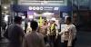 Polisi Sebut Material Proyek yang Jatuh Sempat Kenai Satu Kereta MRT Jakarta Bagian Depan. (Foto: Ari Sandita/MNC Media)