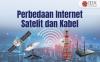 Begini Perbedaan Internet Satelit dan Kabel, Intip Plus Minusnya