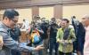 Eks Menteri Pertanian, Syahrul Yasin Limpo alias sempat meminta Eks Juru Bicara KPK Febri Diansyah berpindah tempat duduk sesaat sebelum sidang.