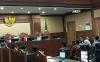 Kepala Rumah Tangga pada Rumah Dinas Widya Chandra, Sugiyatno saat menjadi saksi dalam sidang dugaan pemerasan dan gratifikasi di Kementan (MNC Media)