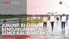 Jokowi Resmikan Bendungan Sepaku Semoi Kalimantan Timur. (Sumber : IDX Channel)