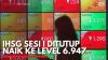 IHSG Sesi I Ditutup Naik ke Level 6.947. (Sumber : IDX Channel)
