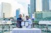 Bank DKI Dukung Pembiayaan Transportasi Ramah Lingkungan Transjakarta (foto: MNC Media)