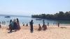 Pantai Pink Lombok Diserbu Wisatawan saat Musim Libur Sekolah (foto ramli nurawang)