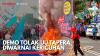 Demo Tolak UU Tapera Diwarnai Kericuhan,(Sumber: IDX CHANNEL)