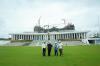 Pembangunan Lapangan Upacara di Istana Negara IKN Nusantara Hampir Rampung, Begini Progresnya (Foto: MNC Media)