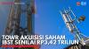 TOWR Akuisisi Saham IBST Senilai Rp3,42 Triliun. (Sumber : IDX Channel)