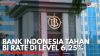 Bank Indonesia Tahan BI Rate di Level 6,25%. (Sumber : IDX Channel)