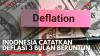 Indonesia Catatkan Deflasi 3 Bulan Beruntun. (Sumber : IDX Channel)
