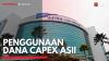 Penggunaan Dana Capex ASII,(Sumber: IDX CHANNEL)