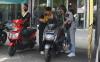 Uji coba motor listrik agar masyarakat bisa merasakan langsung keunggulan dan performa motor listrik. (United)