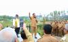 Menteri Dalam Negeri (Mendagri) Tito Karnavian mengajak para kepala daerah berkeliling di Ibu Kota Nusantara (IKN). (Foto: MNC Media)