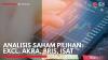 Analisis Saham Pilihan: EXCL, AKRA, BRIS, ISAT,(Sumber: IDX CHANNEL)