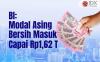 BI: Modal Asing Bersih Masuk Capai Rp1,62 Triliun