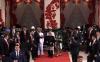 Wapres Ma’ruf Ami mengenakan baju adat Palembang saat menghadiri Sidang Tahunan MPR dan Sidang Bersama DPR dan DPD Tahun 2024. (TV Parlemen)