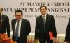 Direktur Utama PT Mayora Indah Tbk (MYOR), Andre Sukendra Atmadja melakukan aksi borong saham pada Agustus 2024. (Foto: MNC Media)