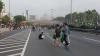 Jasa Marga (JSMR) Tutup Jalan Tol Dalam Kota Imbas Aksi Demo di DPR. (Foto: Iqbal/MNC Media)
