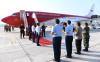 Presiden Jokowi bertolak menuju Provinsi Lampung untuk melakukan peresmian sejumlah infrastruktur. (Foto: Dok. Sekretariat Presiden)