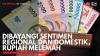 Dibayangi Sentimen Regional dan Domestik, Rupiah Melemah. (Sumber : IDX Channel)