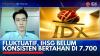 Fluktuatif, IHSG Belum Konsisten Bertahan di 7.700. (Sumber : IDX Channel)