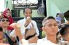 Cek Harga Pangan di Pasar Soponyono, Jokowi Sekalian Pamit ke Warga. (Foto Setpres)