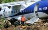 Pesawat Trigana Air tergelincir di Bandara Kamanap Serui, Papua. Seluruh penumpang selamat.