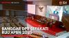 Banggar DPR Sepakati RUU APBN 2025,(Sumber: IDX CHANNEL)