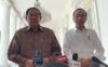 Presiden ke-enam Republik Indonesia, Susilo Bambang Yudhoyono (SBY) bertemu Presiden Jokowi di Istana Merdeka, Jakarta, Sabtu (21/9/2024).