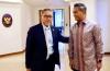 Anindya Bakrie dan Mendag Bertemu, Bahas Impor Ilegal. Foto: MNC Media.
