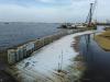 Giant Sea Wall atau tanggul laut raksasa merupakan proyek besar yang juga membutuhkan anggaran besar. (Foto: Setkab)