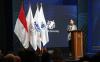 Ketua Yayasan Hary Tanoesoedibjo, Jessica Tanoesoedibjo membuka kuliah umum MNC University (Tangguh Yudha/MNC Media)