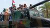 Meriahkan HUT Ke-79 TNI, Masyarakat Antusias Ikut Pawai Alutsista. (Foto: Farhan/MNC Media)