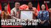 Master Print (PTMR) Resmi Listing di BEI. (Sumber : IDX Channel)